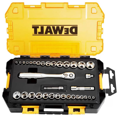 Головки торцеві 1/4 і 3/8 набір 34шт DeWALT DWMT45034-0