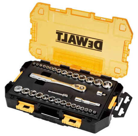 Головки торцеві 1/4 і 3/8 набір 34шт DeWALT DWMT45034-0 ціна