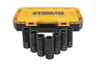 Набір ударних торцевих головок 1/2 7шт DeWALT DWMT74737-0