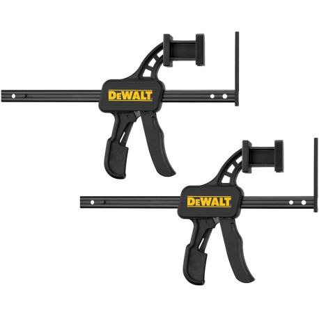 Струбцини для напрямних шин 2шт DeWALT DWS5026