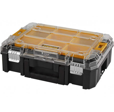 Органайзер TSTAK з прозорою кришкою DeWALT DWST1-71194