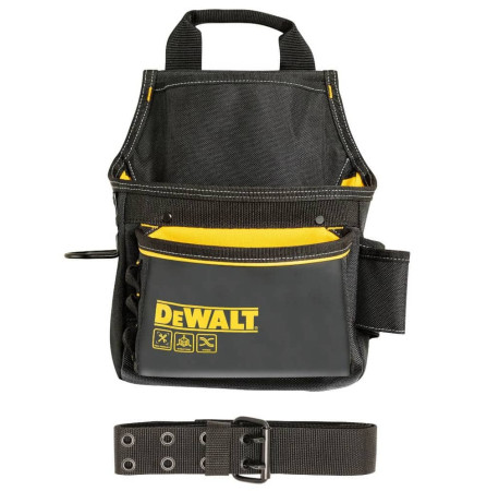 Сумка для инструмента поясная открытого типа с ремнем и скобой для молотка DeWALT DWST40101-1 купить