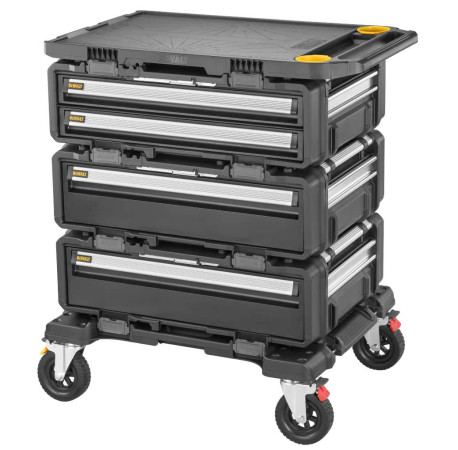 Комплект ящиков на тележке рабочая станция 5в1 TOUGHSYSTEM 2.0 DXL DeWALT DWST60510-1