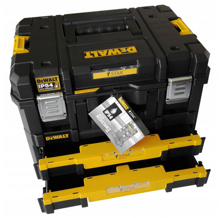 Ящик с выдвижными секциями TSTAK 2.0 DeWALT DWST83395-1 цена