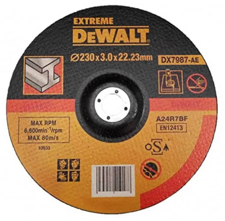 Круг отрезной Extreme по металлу 230х3х22.2 DeWALT DX7987