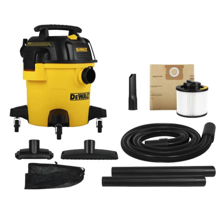 Пилосос промисловий мережевий 1050Вт DeWALT DXV20P з доставкою