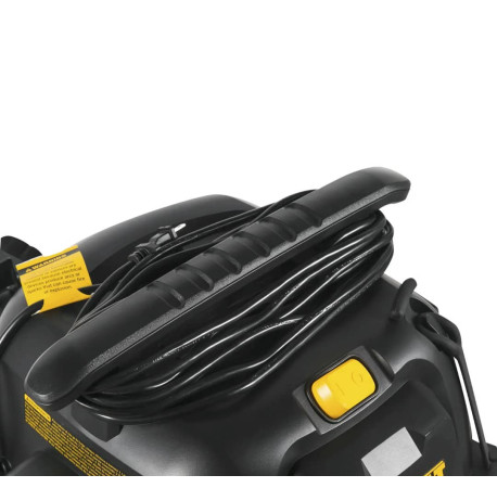 Пилосос промисловий мережевий 1050Вт DeWALT DXV20P з іншого ракурсу