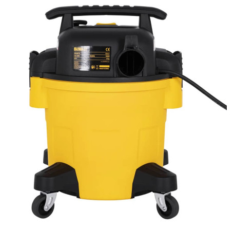 Пилосос промисловий мережевий 1050Вт DeWALT DXV20PTA з іншого ракурсу