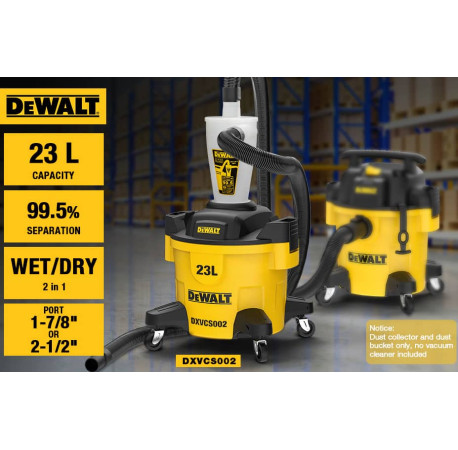Фільтр-циклон DeWALT DXVCS002 фото
