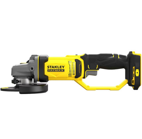 Кутова шліфмашина Болгарка акумуляторна Li-lon 18B 125мм 8500об Stanley Fatmax SFMCG400B купити