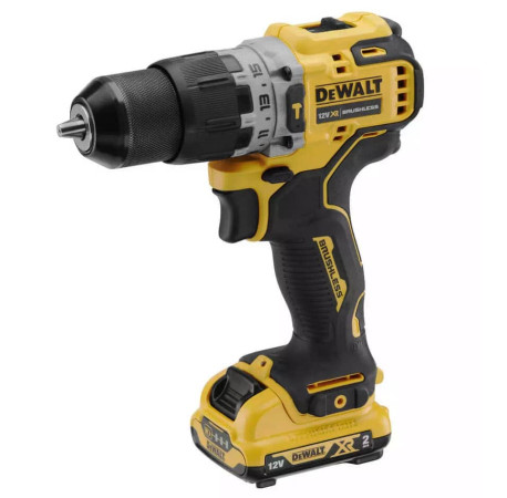 Набір з двох акумуляторних інструментів безщіткових XR Li-lon 12В 3Аг DeWALT DCK2102L2T купити