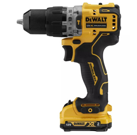 Набір з двох акумуляторних інструментів безщіткових XR Li-lon 12В 3Аг DeWALT DCK2102L2T ціна