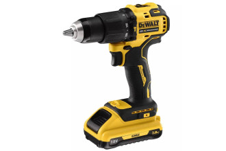 Дрель-шуруповерт аккумуляторный DeWALT DCD709L2T ударный