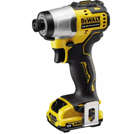 Шуруповерт аккумуляторный ударный XR Li-lon 12В 2Ач DeWALT DCF801D2