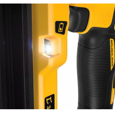 Пистолет гвоздезабивной по бетону аккумуляторный бесщёточный DeWALT DCN890N+DCB184 в Киеве