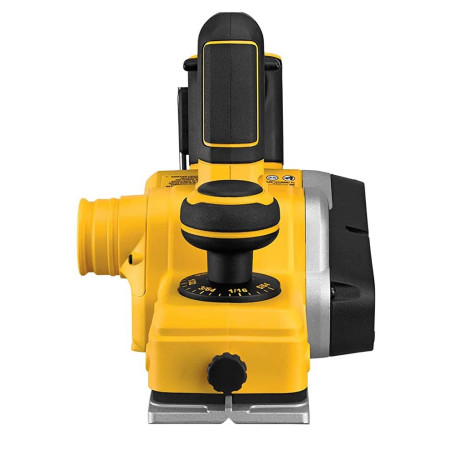 Рубанок акумуляторний безщітковий DeWALT DCP580NT з іншого ракурсу
