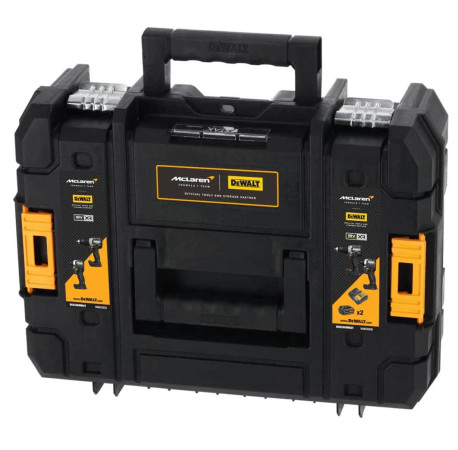 Набір з двох акумуляторних інструментів McLaren F1 TEAM LIMITED EDITION XR Li-lon 18В 4Аг DeWALT DCK200MM2T 