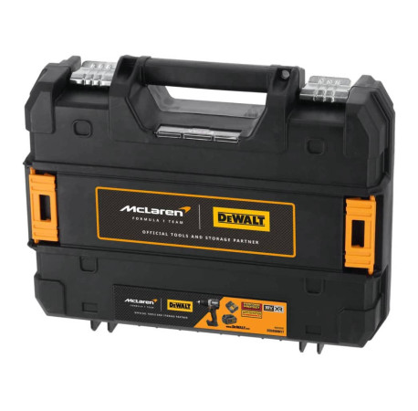 Дриль-шуруповерт акумуляторний ударний McLaren F1 TEAM LIMITED EDITION XR Li-lon 18В 4Аг 90Нм DeWALT DCD85MM2T у Львові