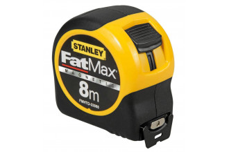 Рулетка вимірювальна FatMax Blade Armor 8 м пластмасовий прорезинений корпус Stanley FMHT0-33868