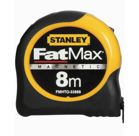 Рулетка измерительная FatMax Blade Armor 8 м пластмассовый прорезиненный корпус Stanley FMHT0-33868 купить