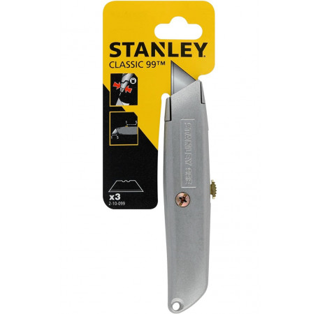 Нож трапеция 99Е монтажный для отделочных работ 155 мм Stanley 2-10-099 цена