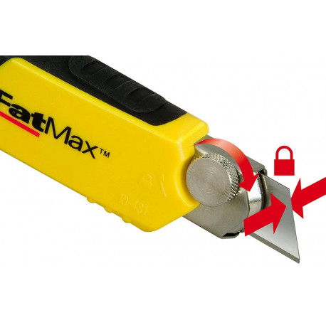 Нож FatMax Cartridge строительный сегментный 180 мм лезвие 18 мм Stanley 0-10-481 цена
