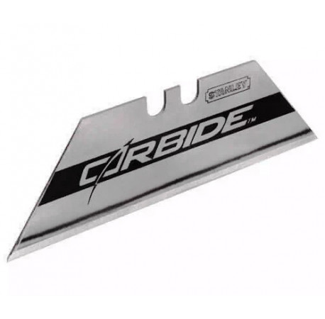Леза трапецієподібні Carbide для ножа запасні 62 мм 5 шт Stanley 0-11-800