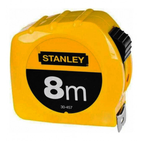 Рулетка измерительная Global Tape 8 м пластмассовый корпус Stanley 0-30-457 купить