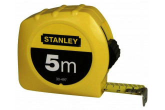 Рулетка измерительная Global Tape 5 м пластмассовый корпус Stanley 0-30-497