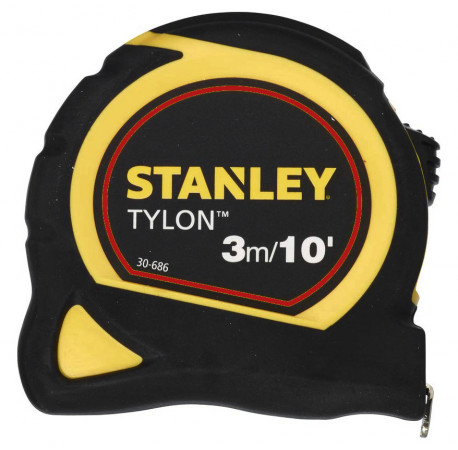Рулетка измерительная OPP Tylon 3 м пластмассовый прорезиненный корпус Stanley 0-30-686 купить