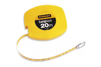 Рулетка измерительная Longtape 20 м пластмассовый корпус Stanley 0-34-105