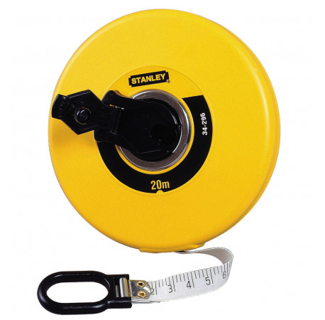 Рулетка измерительная Fiberglass 20 м пластмассовый корпус Stanley 0-34-296 купить
