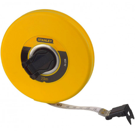 Рулетка измерительная Fiberglass 20 м пластмассовый корпус Stanley 0-34-296 цена