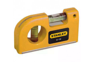 Уровень пластиковый 87 мм 2 капсулы STANLEY Pocket Level 0-42-130