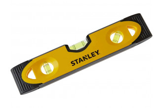 Уровень пластиковый 250 мм 3 капсулы STANLEY Torpedo 0-43-511