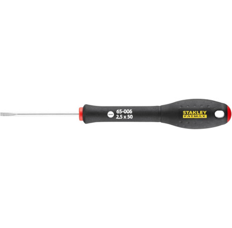 Викрутка FatMax 50мм з паралельним жалом шліц SL2.5 Stanley 0-65-006 купити
