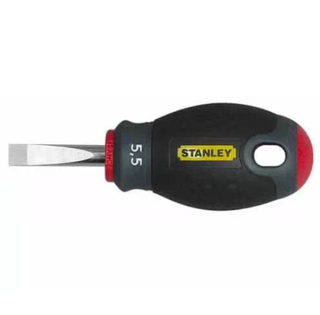 Викрутка FatMax Stubby 30 мм з паралельним жалом SL6.5 Stanley 0-65-404