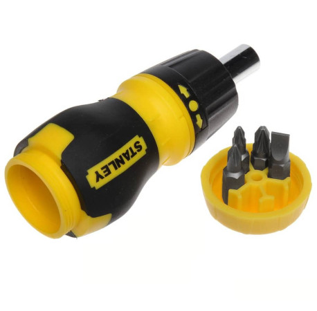 Викрутка набір Multibit Stubby 6 змінних біт STANLEY 0-66-358 купити