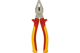 Плоскогубцы электрика MaxSteel VDE 1000V комбинированные 175 мм Stanley 0-84-001