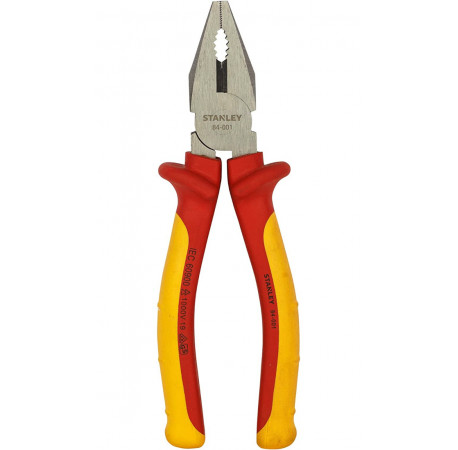 Плоскогубцы электрика MaxSteel VDE 1000V комбинированные 175 мм Stanley 0-84-001