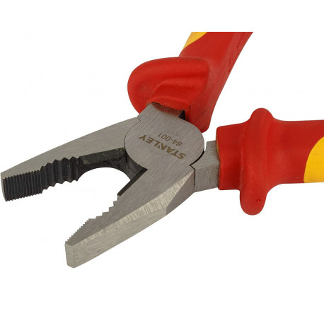 Плоскогубцы электрика MaxSteel VDE 1000V комбинированные 175 мм Stanley 0-84-001 в Тулс ДеВолт