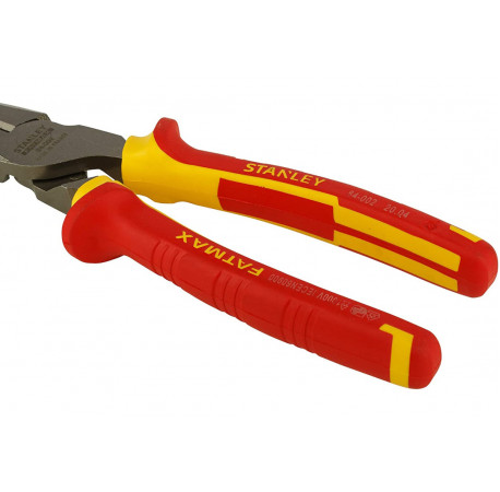 Плоскогубці електрика MaxSteel VDE 1000V комбіновані 200 мм Stanley 0-84-002 з доставкою