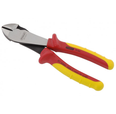 Кусачки диэлектрические MaxSteel VDE 1000V диагональные 195 мм Stanley 0-84-004 купить