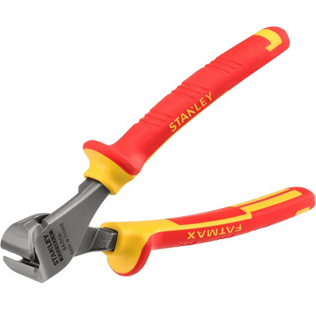 Кусачки диэлектрические MaxSteel VDE 1000V торцевые 165 мм Stanley 0-84-016 купить