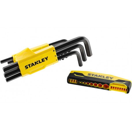 Набор ключей шестигранных HEX GRIP 10 шт Stanley 0-89-904