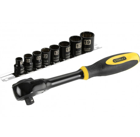 Набір торцевих головок 3/8 Rotator 9 шт Stanley 0-94-606 купити