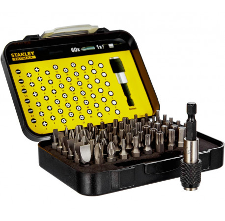 Набір біт з магнітним тримачем Stanley 1-13-902 ціна