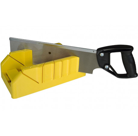 Стусло столярне ABS-пластик з ножівкою Stanley 1-19-800