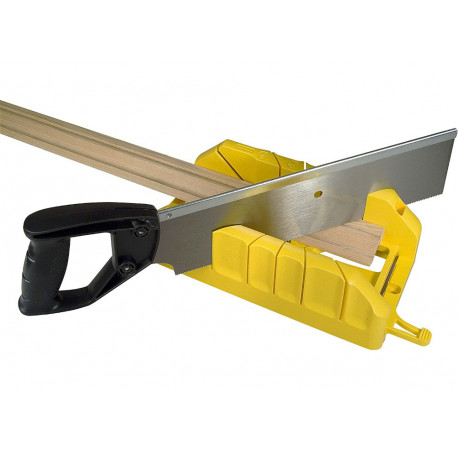 Стусло столярне ABS-пластик з ножівкою Stanley 1-19-800 ціна