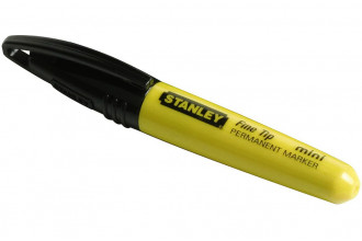 Мини-маркер разметочный черного цвета 90 мм STANLEY 1-47-324